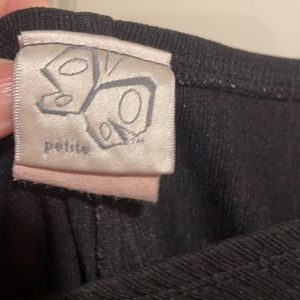 Fashion Bug Vintage fashionPL black metal detailed sides stretch ribbed